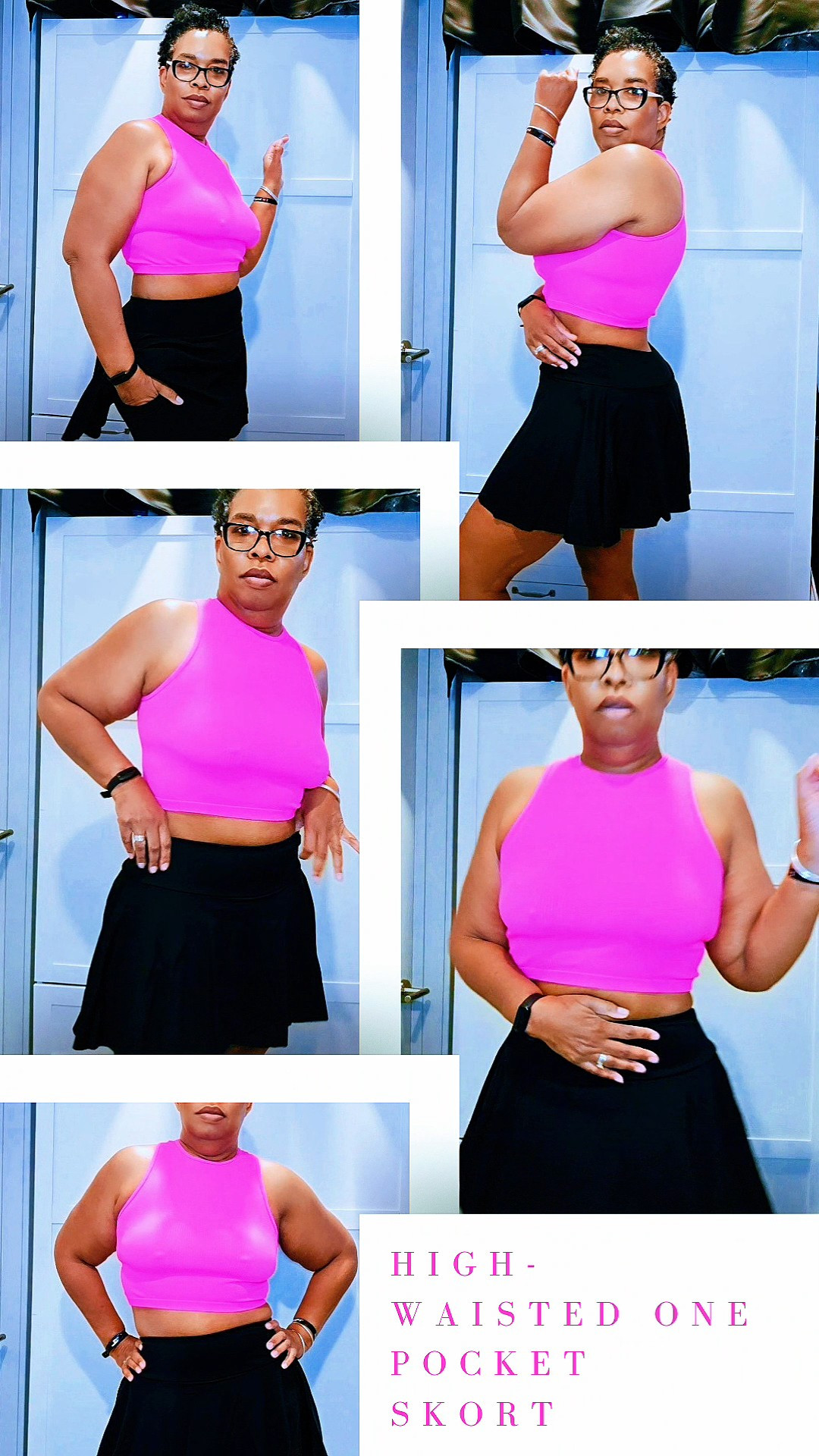 High-waisted summer skort with one pocket is great for summer! Crop top in showcase. #skort #skorts #skorts4life #summeroutfits #tennisskort #overfifty

#LTKFestival #LTKSeasonal #LTKover40