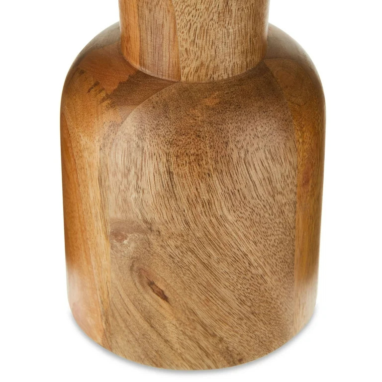 Wooden Pillar Candle Holder, 10", by Holiday Time | Walmart (US)
