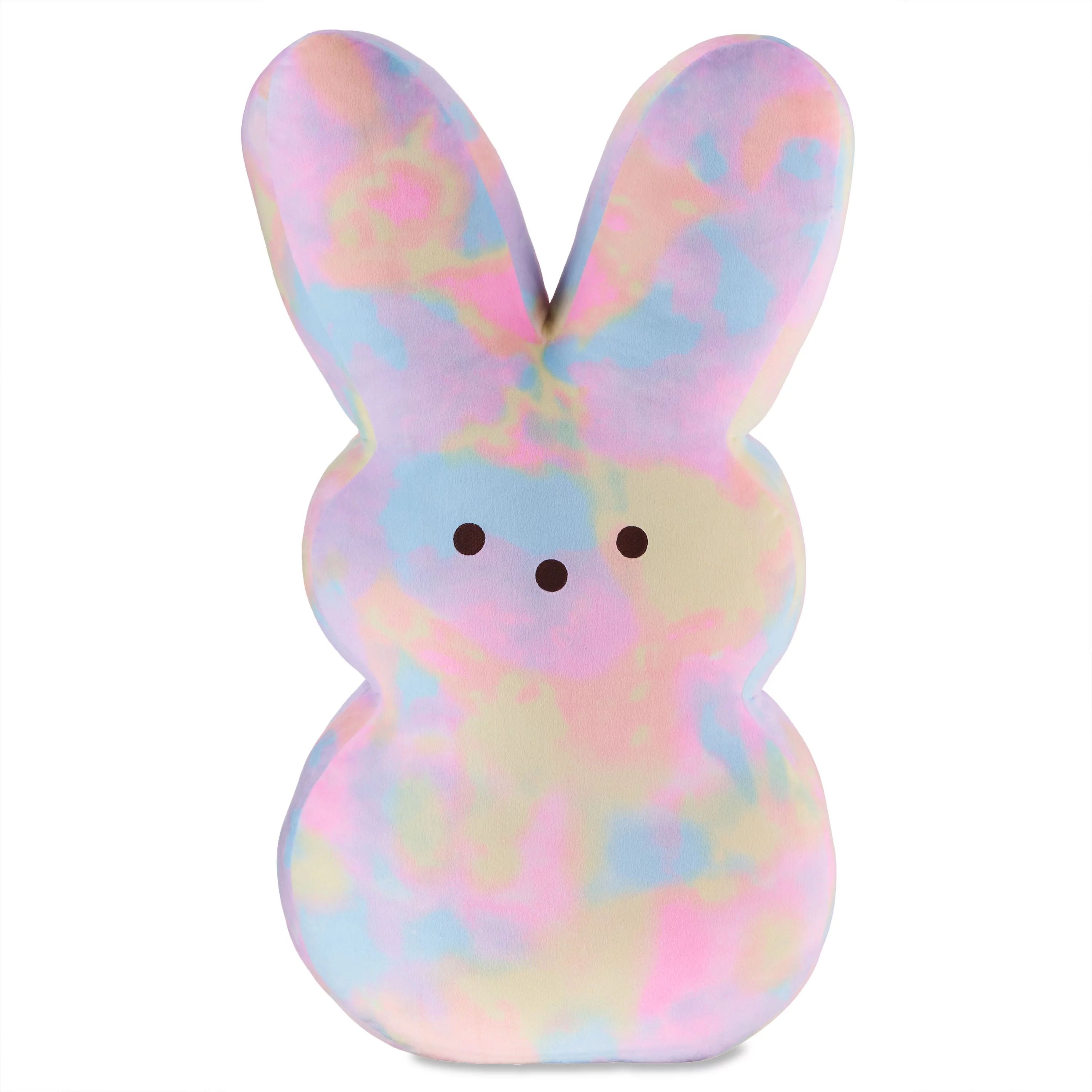 Peeps 24 inch Stuffed Peeps Bunny Plush Toy, Rainbow | Walmart (US)