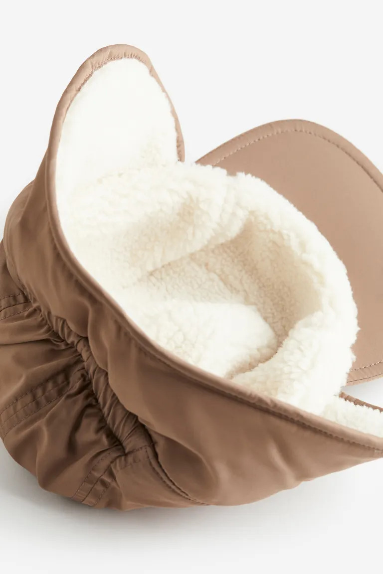 Cap with Earflaps - Beige - Kids | H&M US | H&M (US + CA)