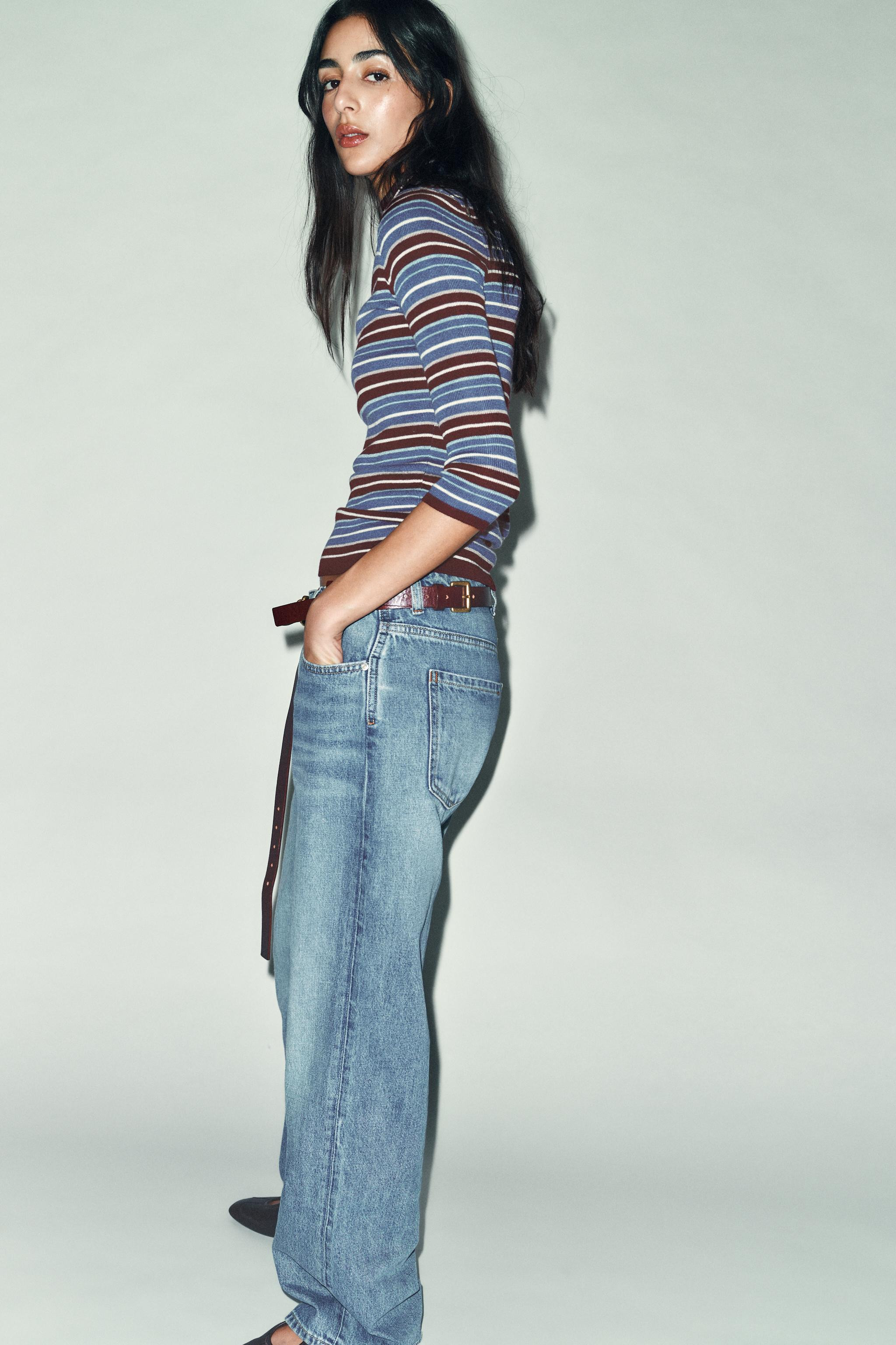 STRIPED KNIT JUMPER | Zara UK