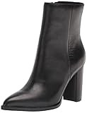 Nine West Women's Tryme9X9 Ankle Boot, Black Leather, 9.5 | Amazon (US)