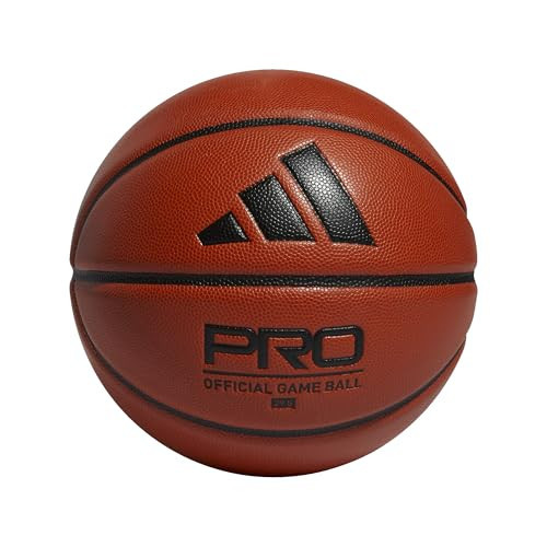adidas Unisex-Adult Pro 3.0 Game Ball, Basketball Natural/Black, 7 | Amazon (US)