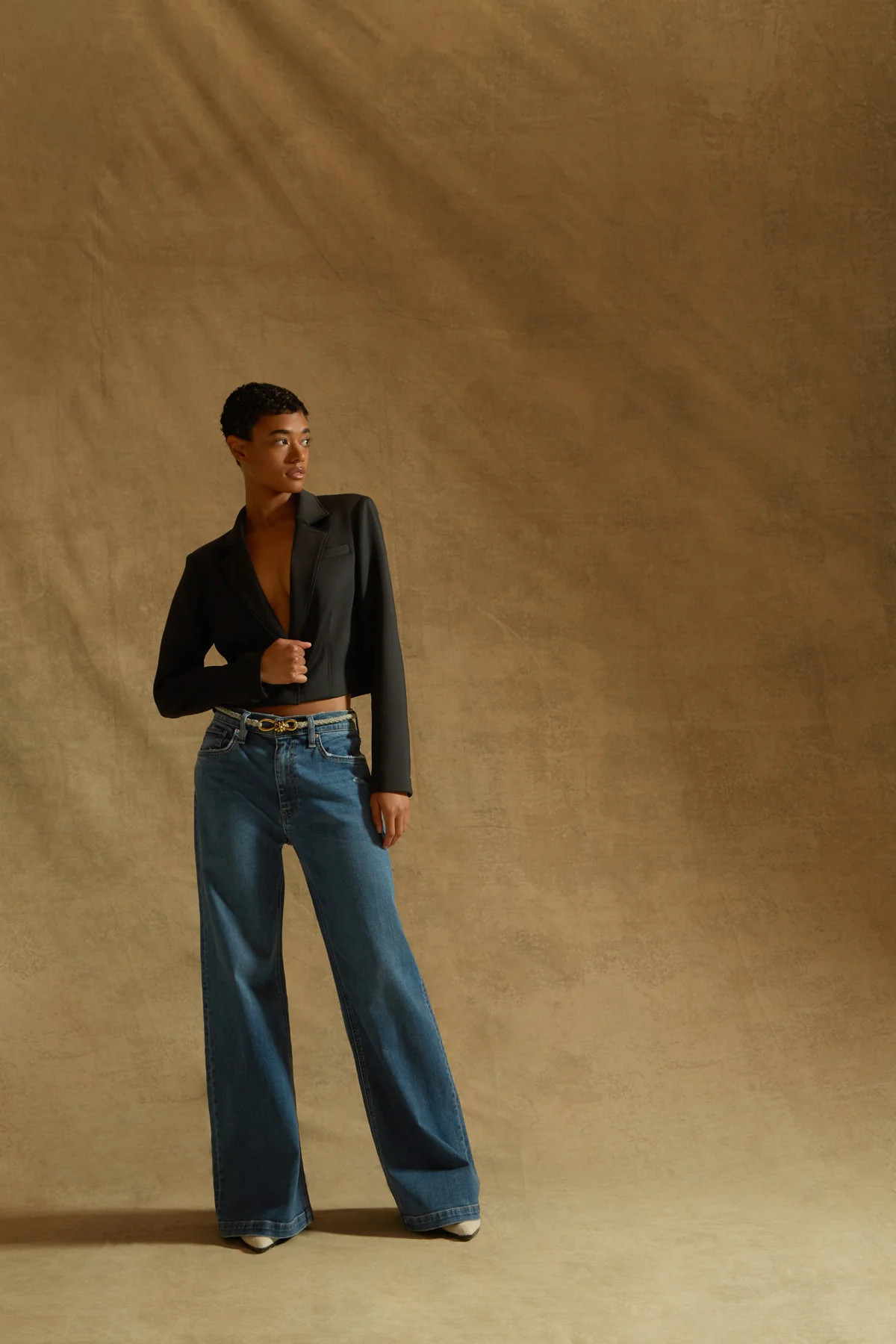 Cropped Blazer | Hudson Jeans