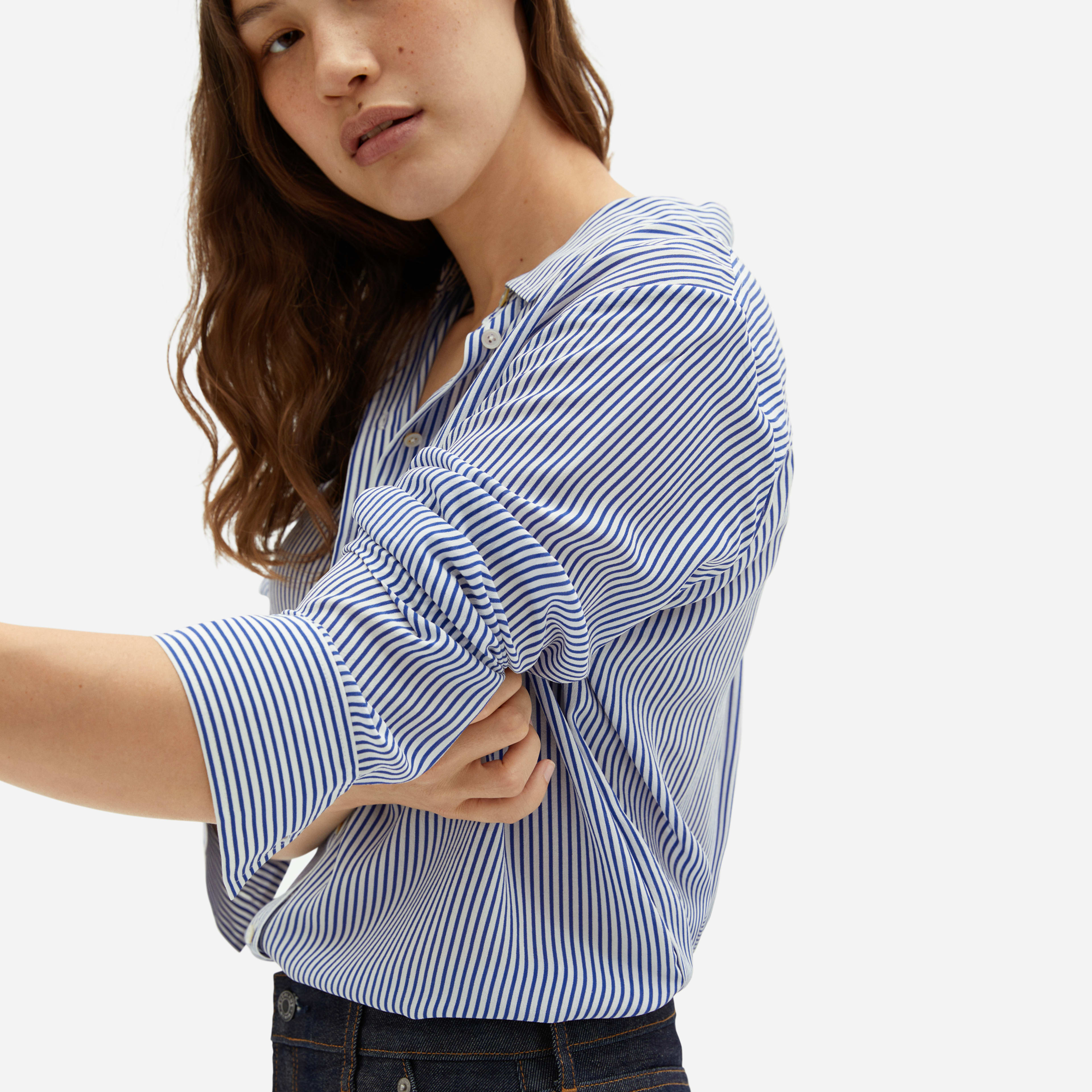 The Clean Silk Relaxed Shirt | Everlane