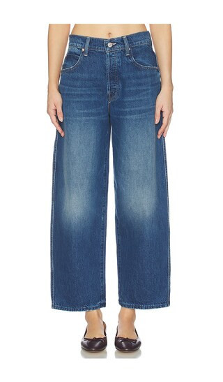 MOTHER The Delinquent Button Ankle Jeans in Blue. - size 29 | Revolve Clothing (Global)