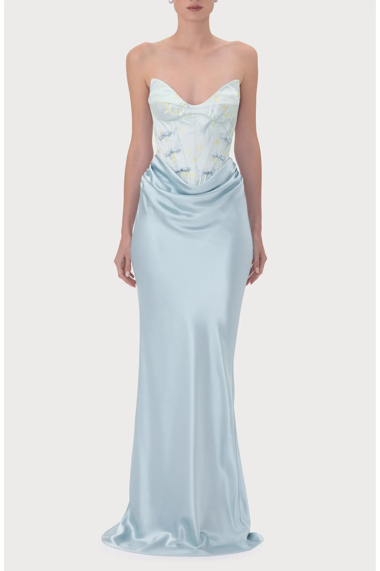 Sandrine Strapless Satin Gown (Women) | Nordstrom | Nordstrom