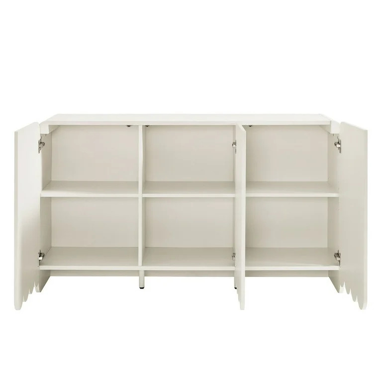 Modway Dahlia Sideboard Storage Cabinet in White | Walmart (US)