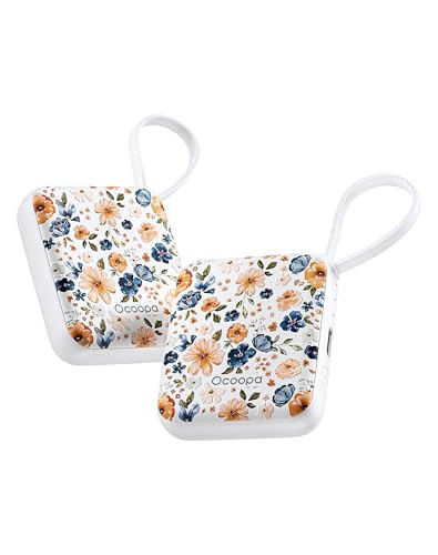 OCOOPA Hand Warmers Rechargeable, Smart Temp Control 7H*2 Long Safe Heat, Ultra Slim, Pocket-Size Design That Fits Gloves, Gifts for Women, Outdoor, Office, Commute (UT5 Nano) | Amazon (US)