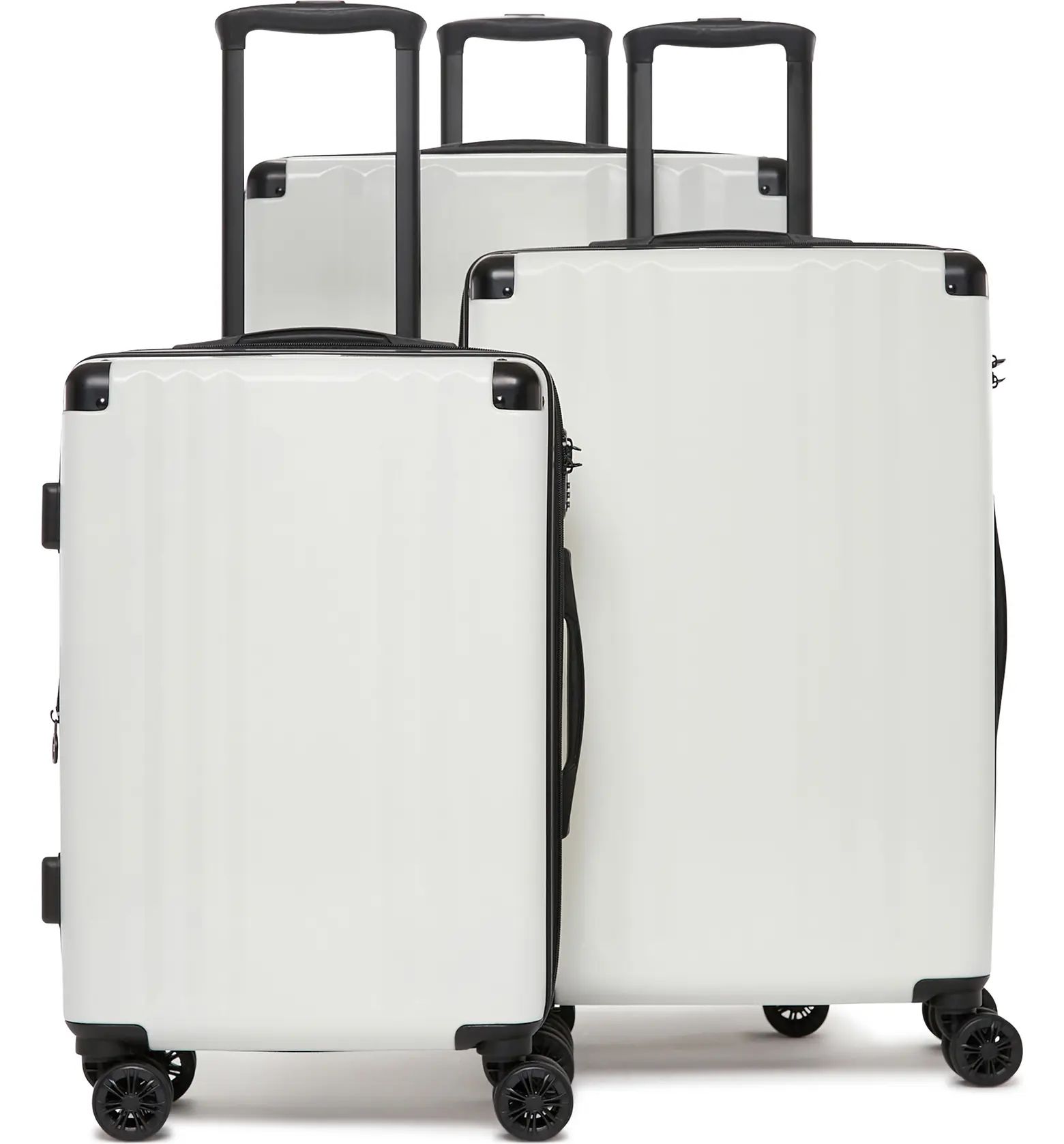 Ambeur 3-Piece Metallic Luggage Set | Nordstrom