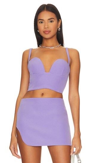 Matty Top in Dusty Lilac | Revolve Clothing (Global)