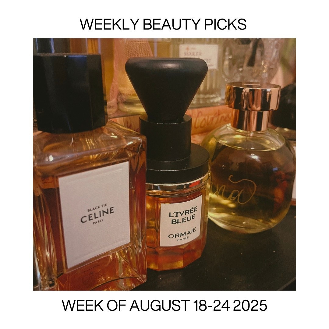 A little mascara and a stunning fragrance is what I’m most inspired by this week ❤️