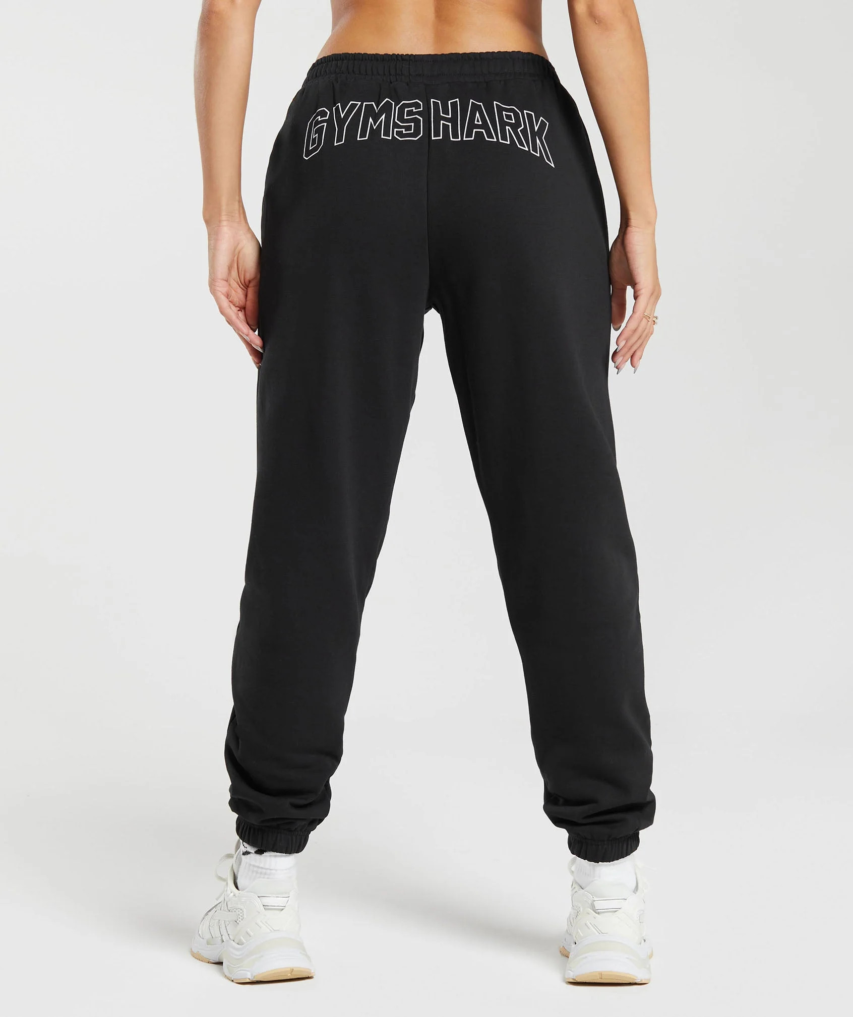 Gymshark Strength Department Graphic Joggers - Black | Gymshark US