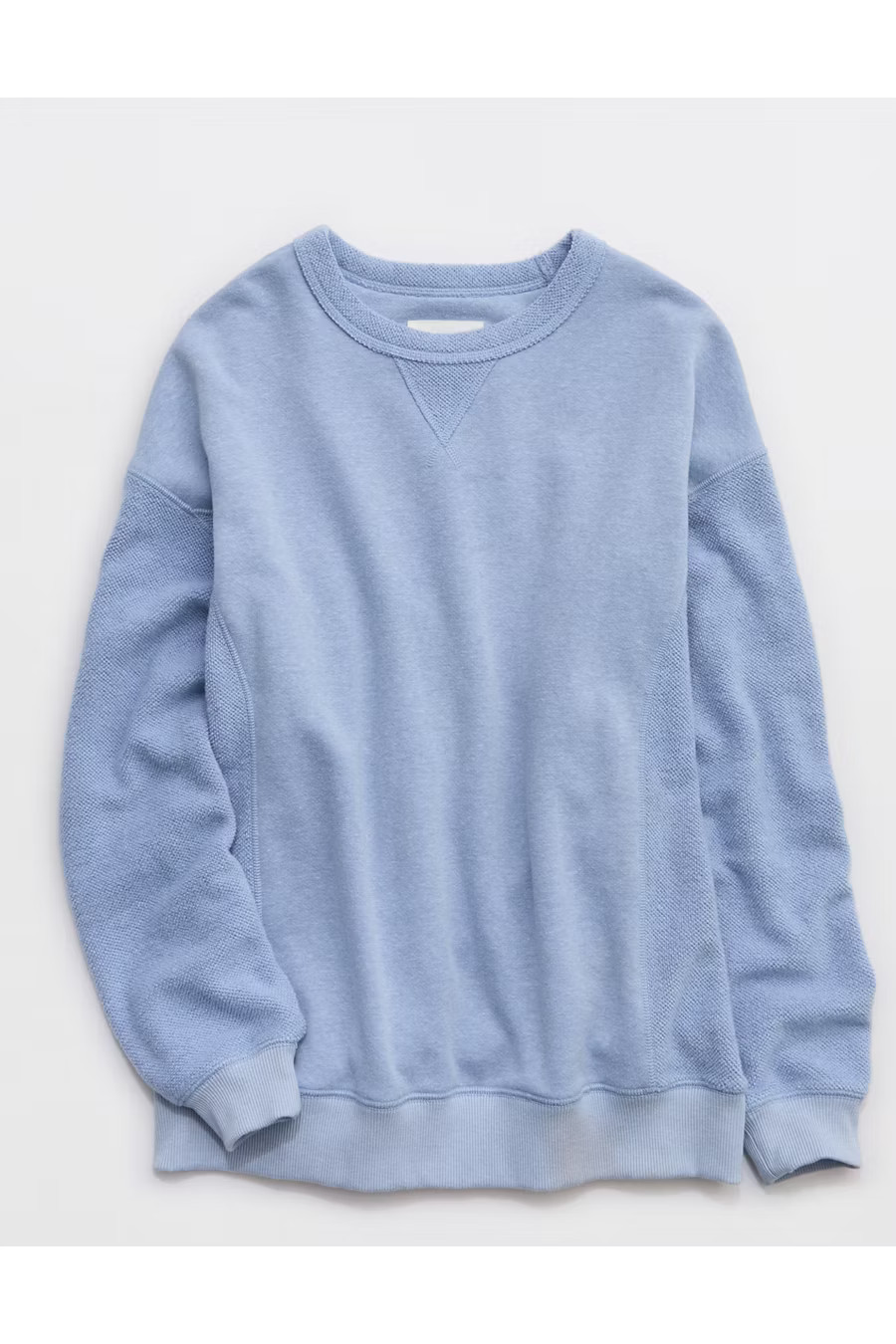 Aerie TrÃ¨s Chic Chenille Sweatshirt Women's Monaco Blue XS | American Eagle Outfitters (US & CA)