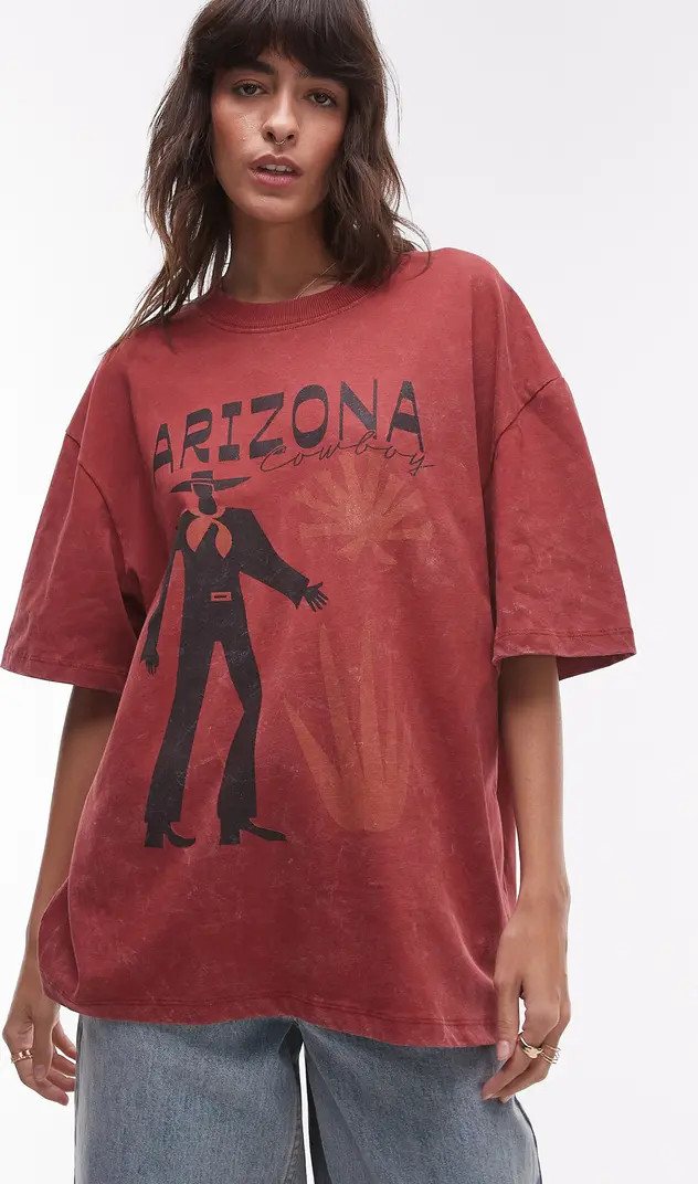 Arizona Oversize Cotton Graphic T-Shirt | Nordstrom