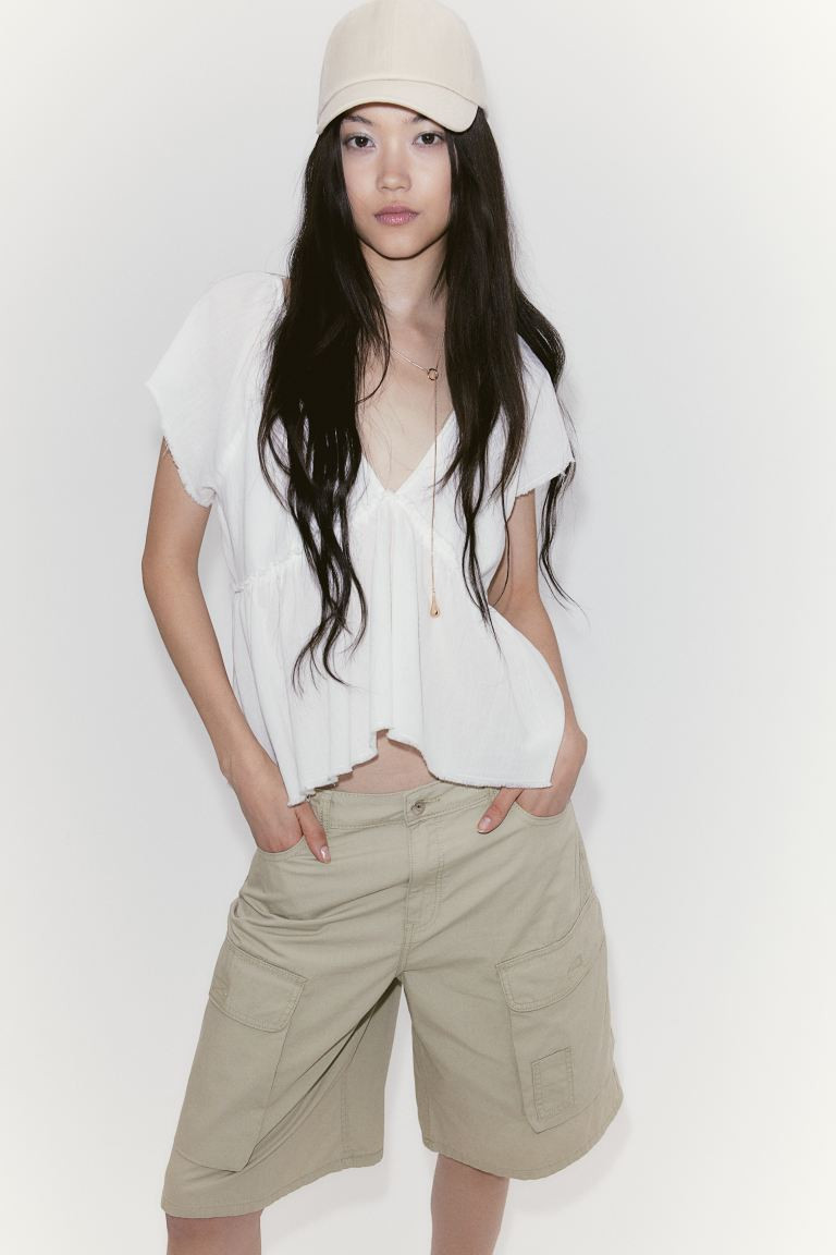 Canvas Cargo Shorts | H&M (US + CA)