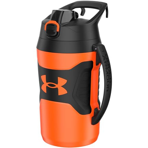 Under Armour Half Gallon Water Bottle Insulated, 64oz Insulated Water Bottle with Handle, Sports Water Jug, Fence Hook, Leak Resistant, for Baseball, Football & More | Amazon (US)