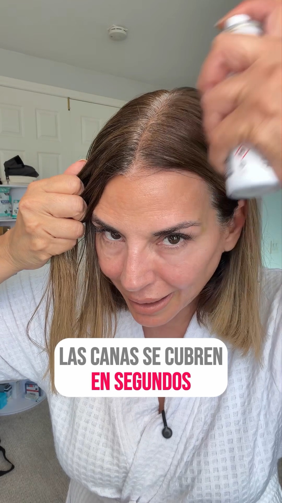 Mi solución para cubrir canas en unos segundos 

#LTKBeauty #LTKgrwm #LTKOver40