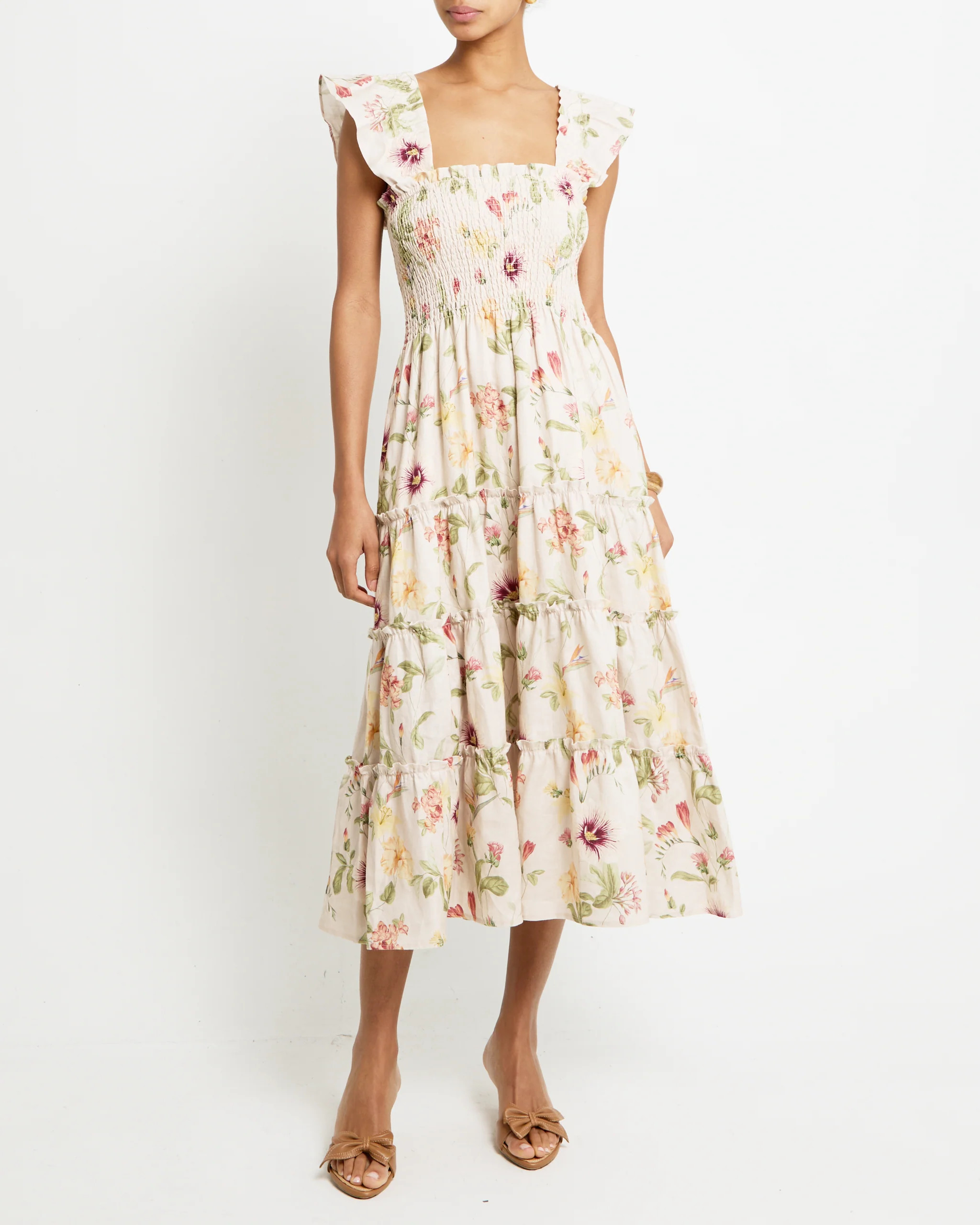 Calypso Linen Maxi Dress | Few Moda