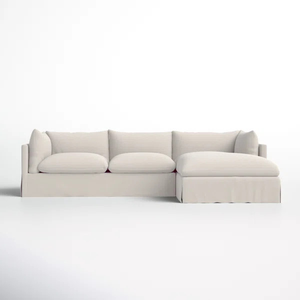 Reggio 2 - Piece Slipcovered Sectional | Wayfair North America