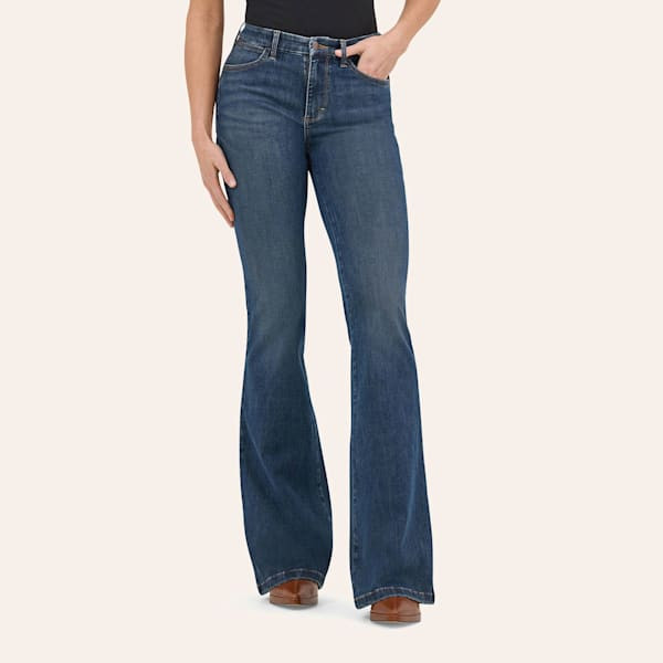 Wrangler Women's Bespoke Raelyn High Rise Flare Jeans | Cavender's