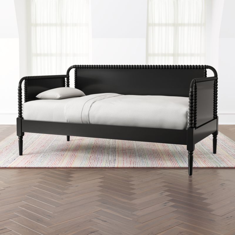 Jenny Lind Kids Black Daybed + Reviews | Crate & Kids | Crate & Barrel