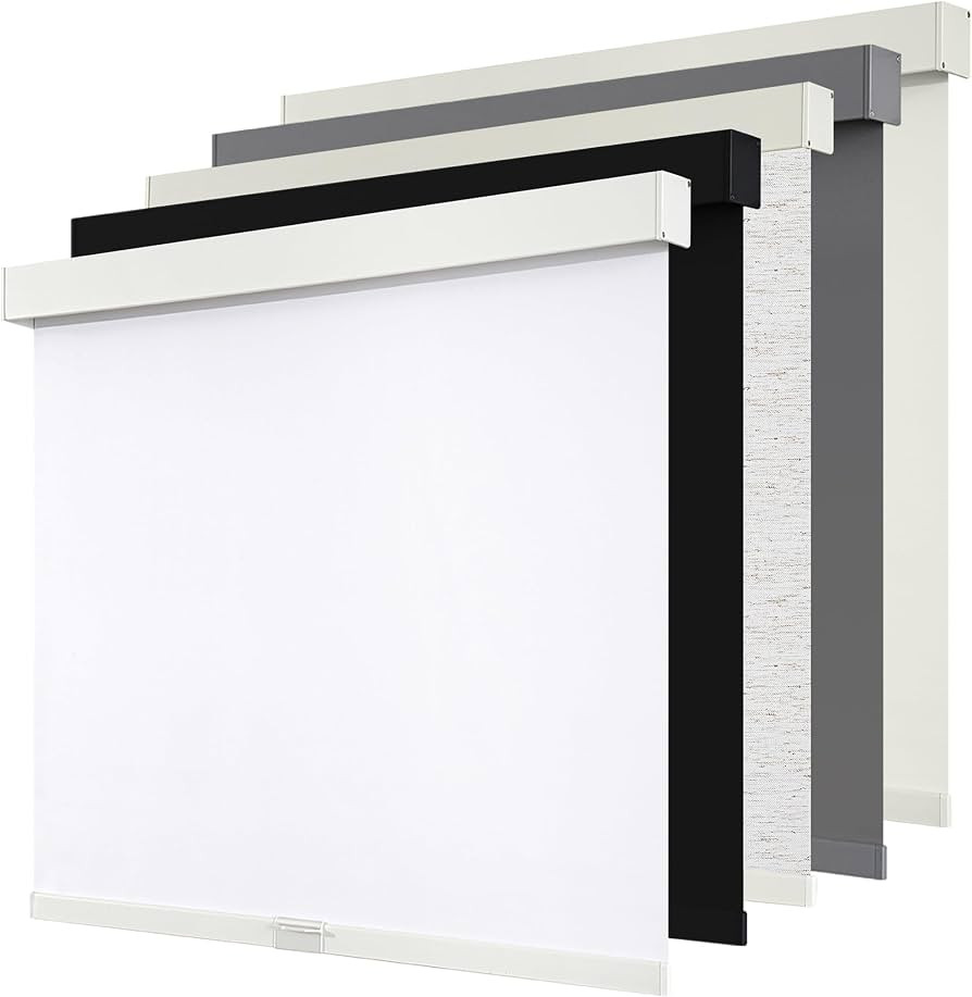 SUNOFF Cordless Blackout Roller Shades Blinds for Windows,20"W x 72"H,White | Amazon (US)