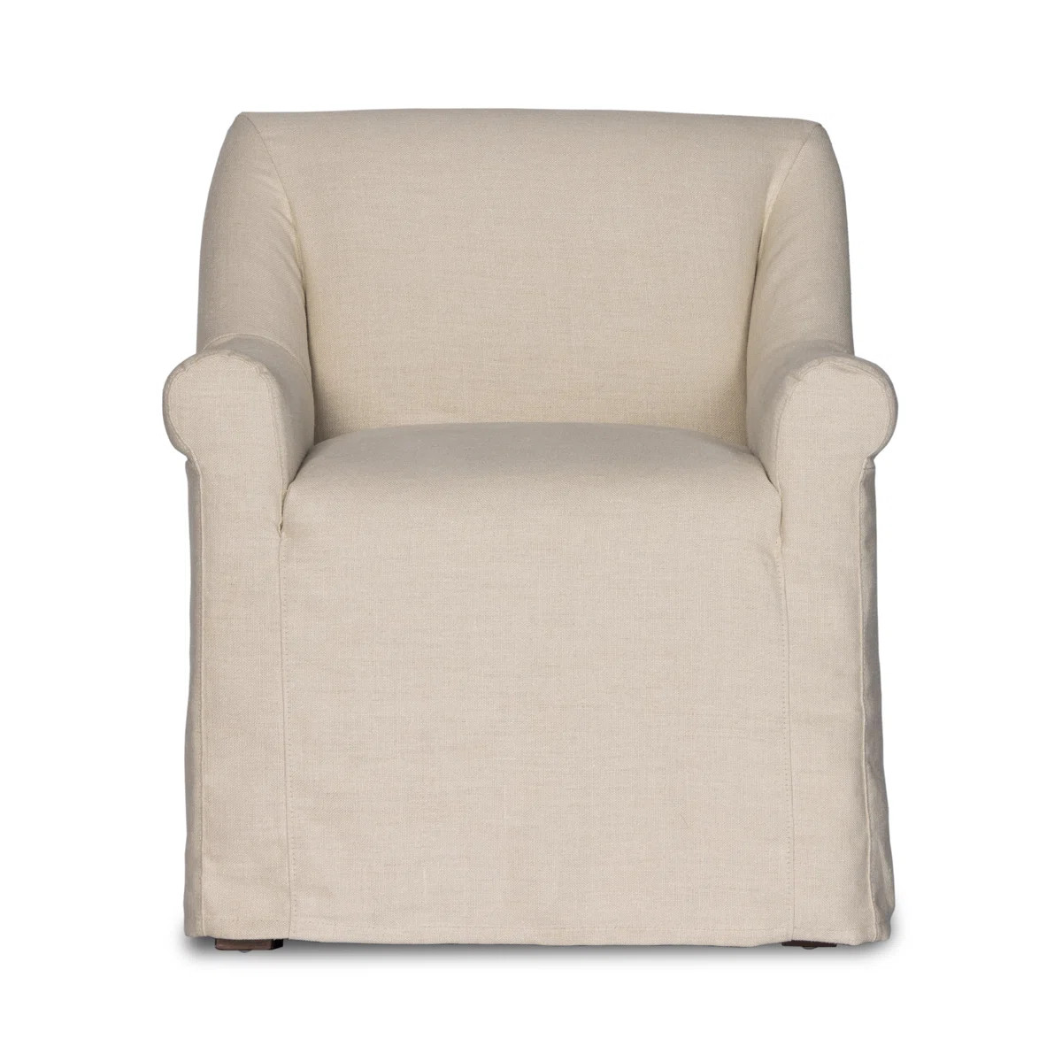 Brendell 20'' H Linen Upholstered Armchair | Wayfair North America