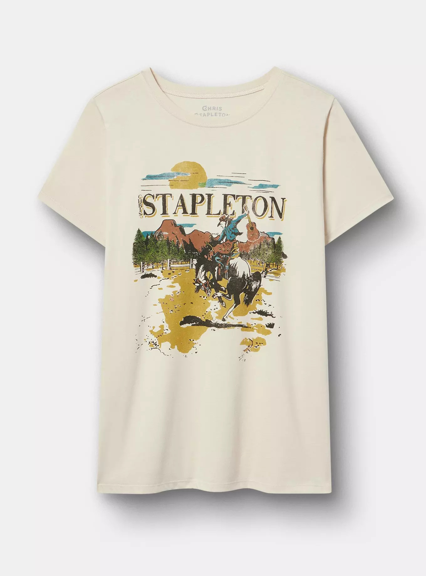 Chris Stapleton Classic Cotton Jersey Crew Tee | Torrid (US & Canada)