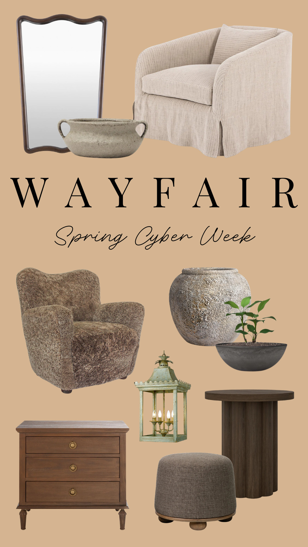 Spring Cyber Week at Wayfair! Get up to 80% off select items!

furniture, home decor, interior design #Wayfair 

 #LTKHome #LTKSaleAlert