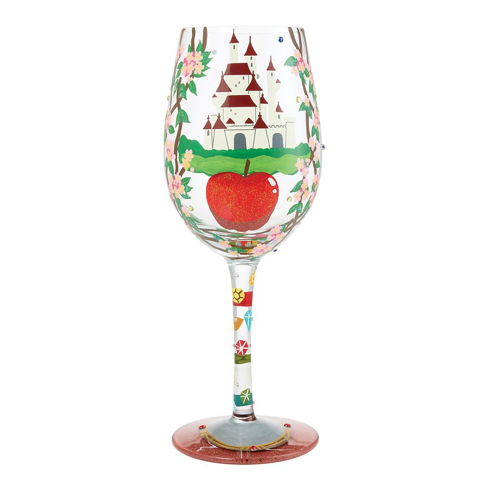 Snow White ''Life is a Fairytale'' Stemmed Glass by Lolita | Disney Store