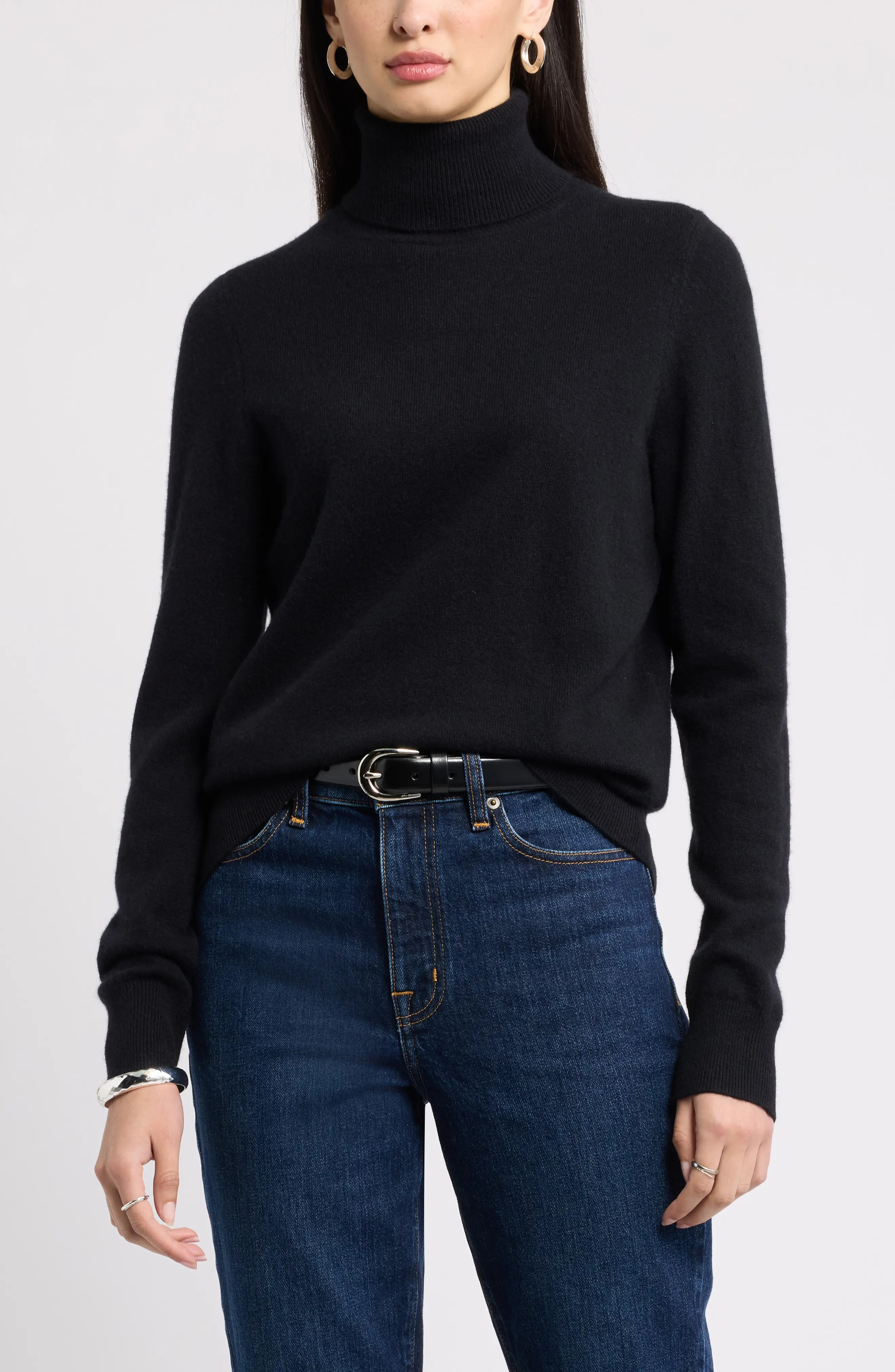 Nordstrom Classic Cashmere Turtleneck Sweater (Women) | Nordstrom | Nordstrom
