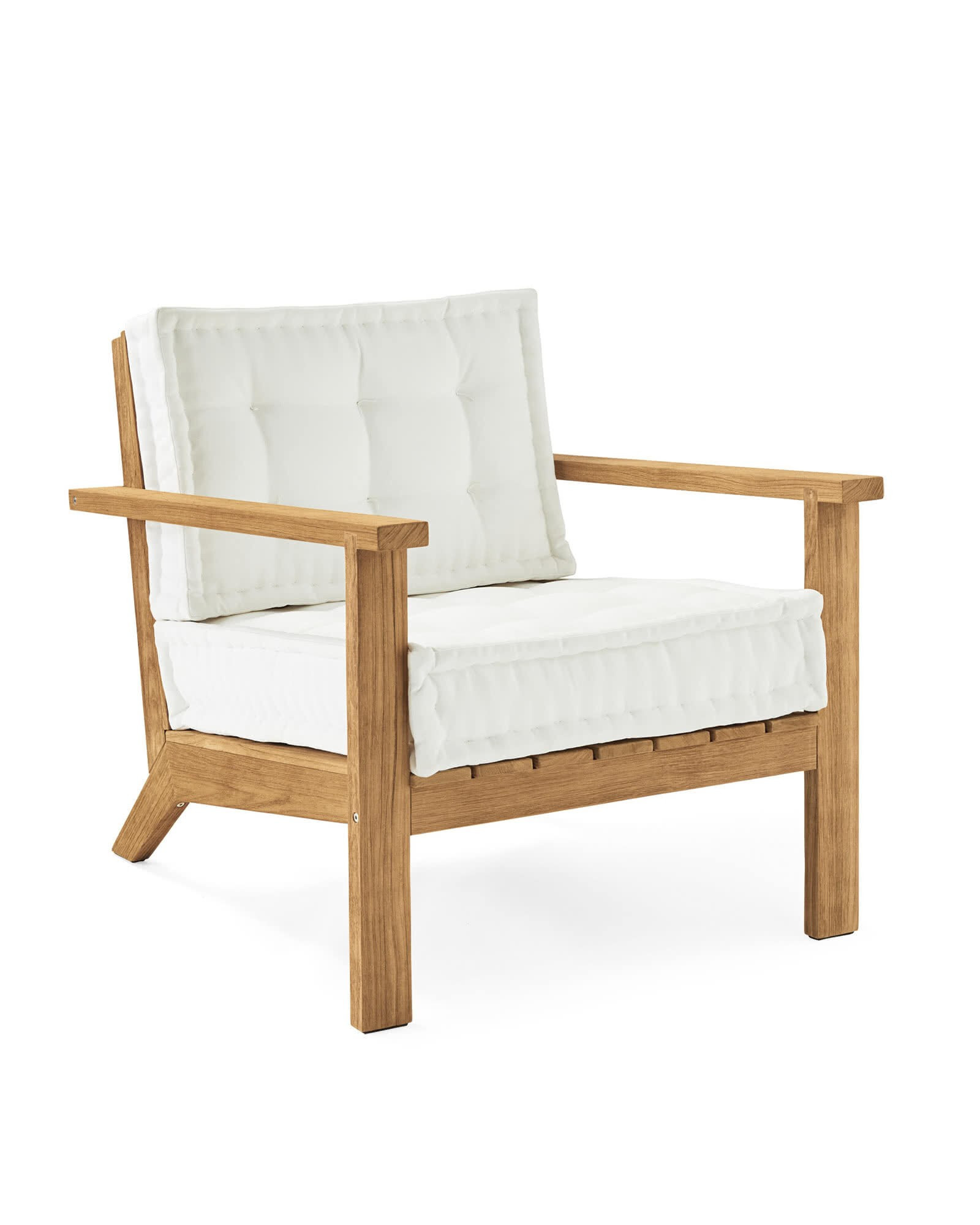 Cliffside Teak Lounge Chair | Serena and Lily