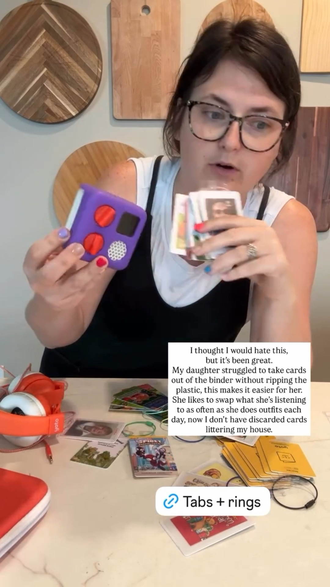 I thought I would hate this,
but it’s been great for our YOTO organization. 
Keeps our Yoto card collected and easier to keep track of.

#LTKKids #LTKHome #LTKmomlife