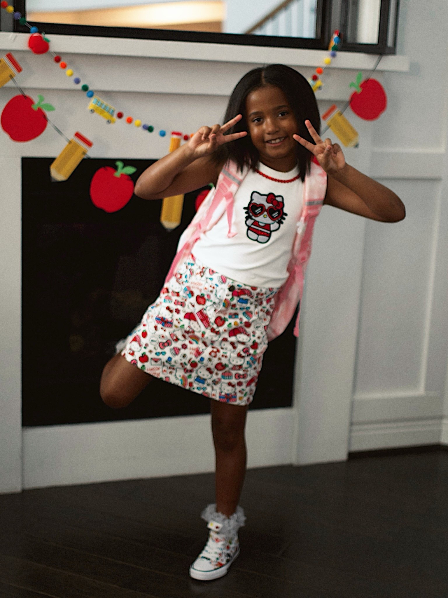 She picked out the cutest first day of school outfit! 

Size up in skirt

#LTKootd #LTKKids #LTKdayinmylife