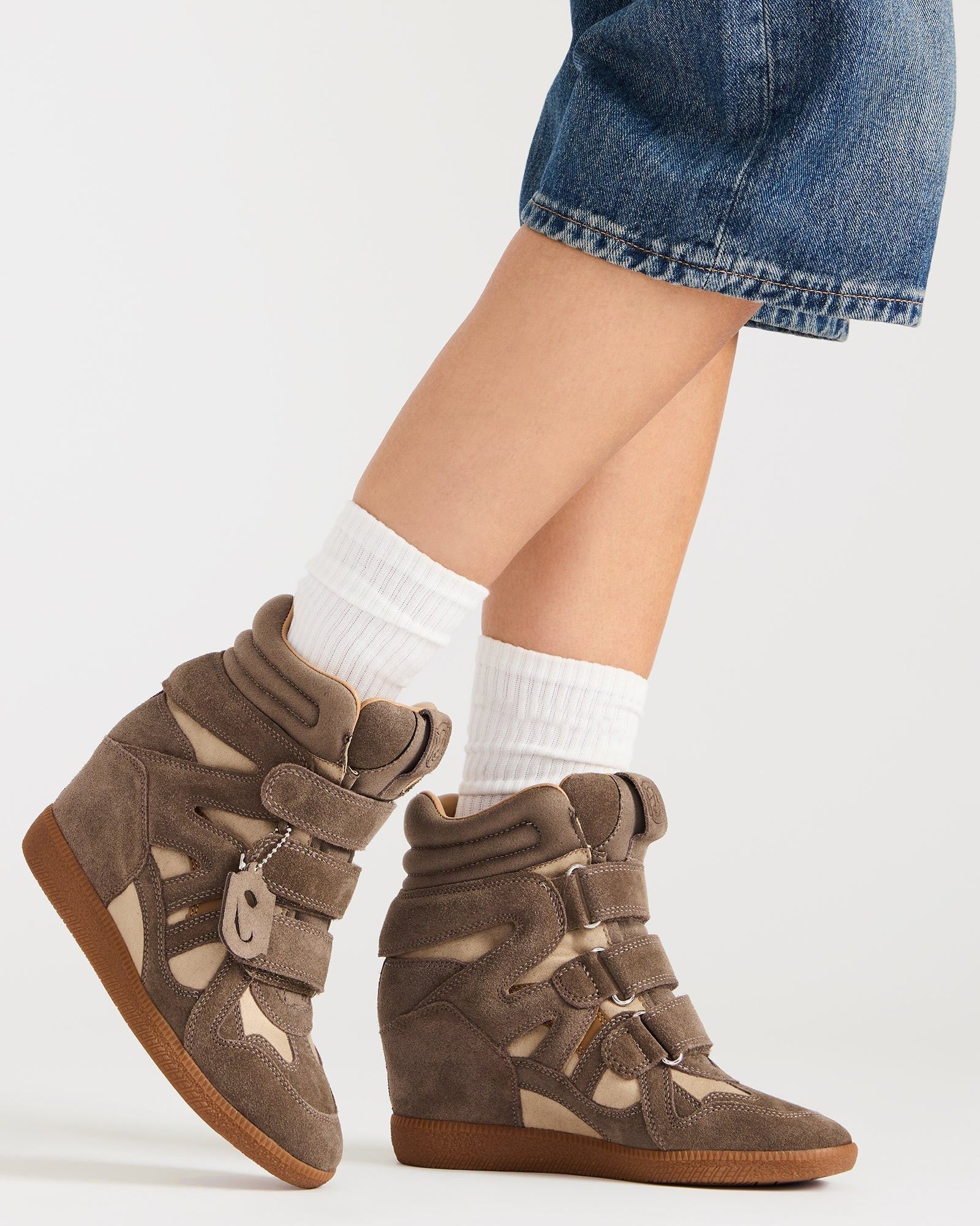 MAVIS Faux Fur High-Top Velcro Women's Sneaker | Steve Madden (US)