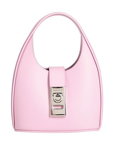 Ferragamo S. hobo Mini Woman Handbag Pink Size - Calfskin, Kidskin | YOOX (US)