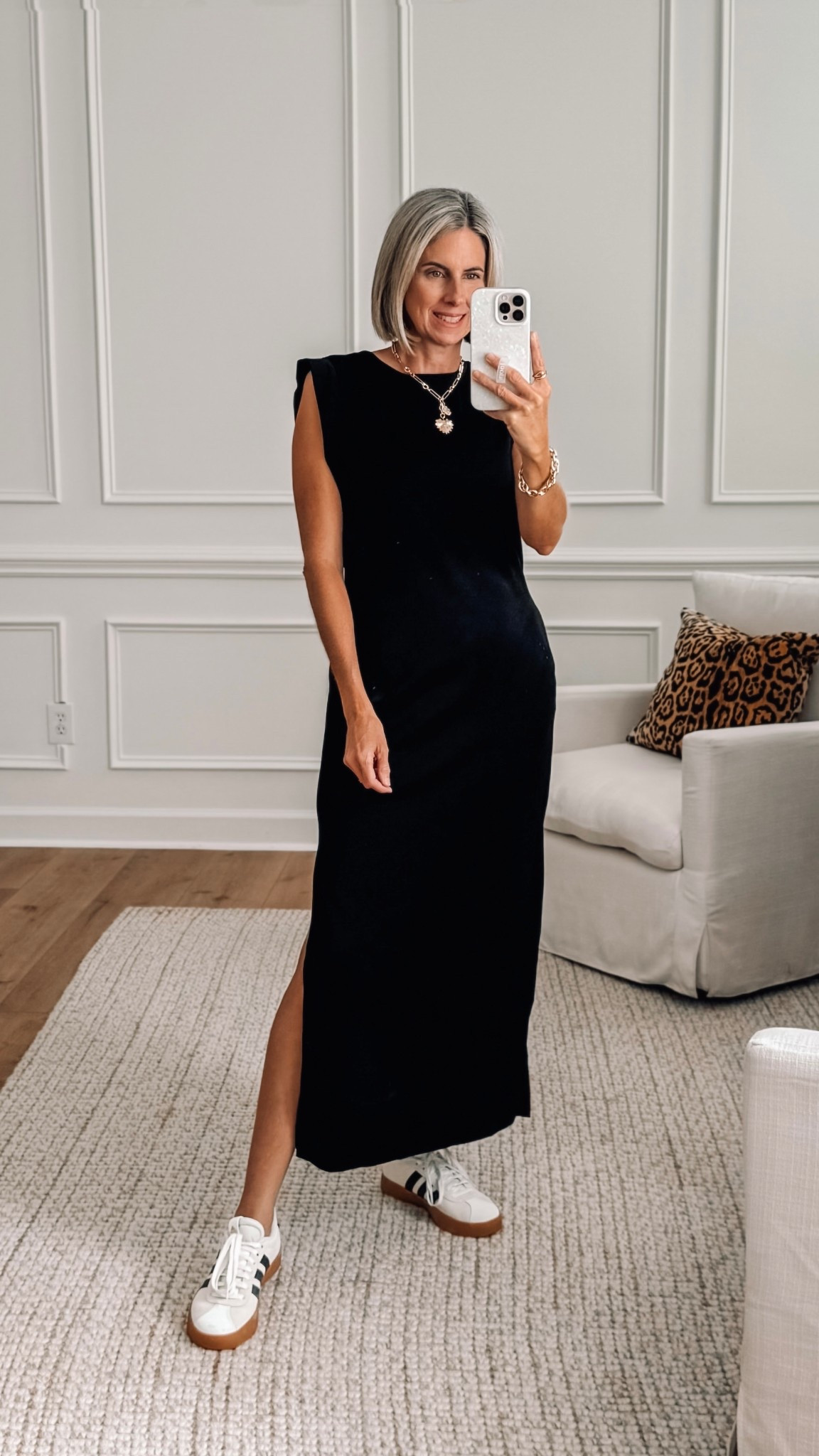 This dress is one of those effortless staples you’ll wear on repeat. The fit is so flattering (stretchy but not clingy) and the extra fabric under the arm makes it bra-friendly, which I love. You can dress it up with sandals or keep it casual with sneakers. It has pockets, side slits for movement, and it comes in other colors. Just a really polished, easy piece to have in your closet. Wearing a small. 

#AmazonFinds
#AmazonFashion
#ClosetStaple
#WardrobeEssentials
#EverydayStyle
#EasyOutfits
#ComfyAndCute
#OutfitRepeater
#DressAndGo
#StyleMadeSimple
#EffortlessStyle
#AmazonStyle
#NeutralStyle 
#OOTD
#SpringStyle 
 #SummerStyle 
#fallstyle



#LTKFindsUnder50 #LTKWorkwear #LTKStyleTip