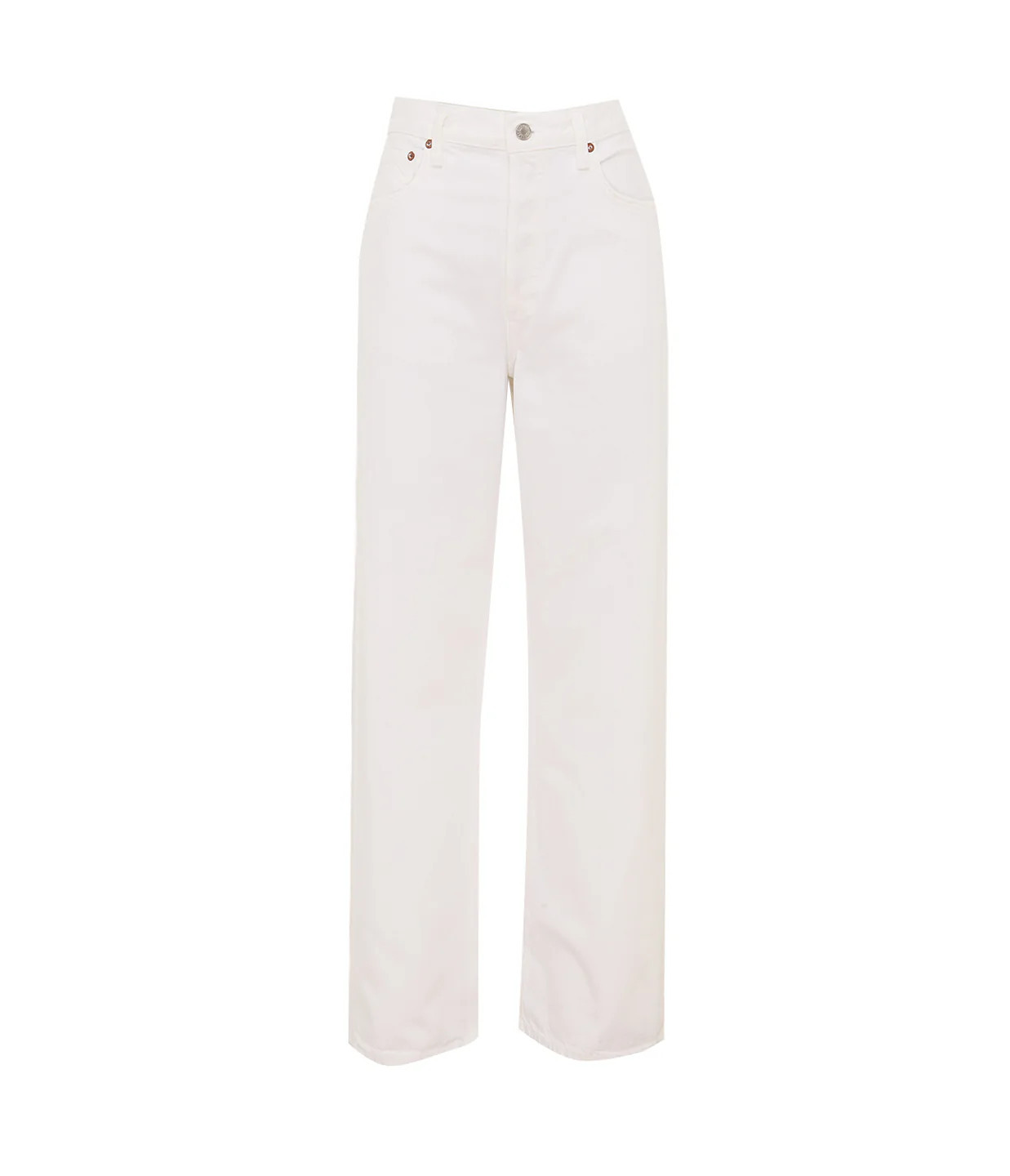 Low Slung Baggy Jean in Milkshake | Mode Sportif