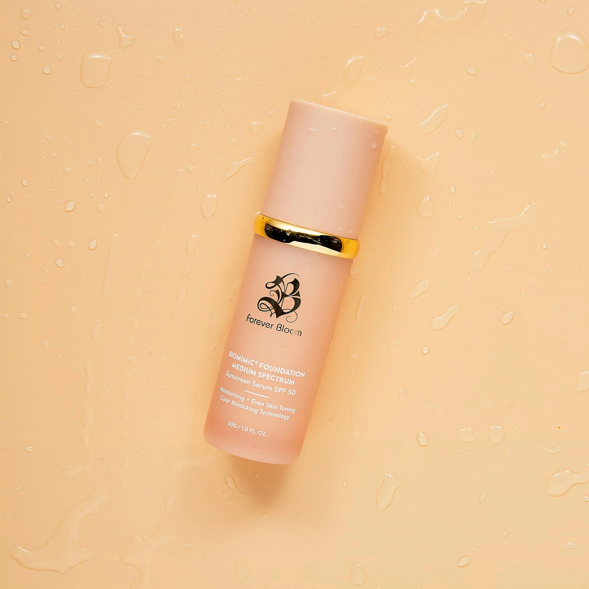 Liquid Foundation Best Makeup Foundation – Biomimic® Medium Spectrum | Forever Bloom | Forever Bloom