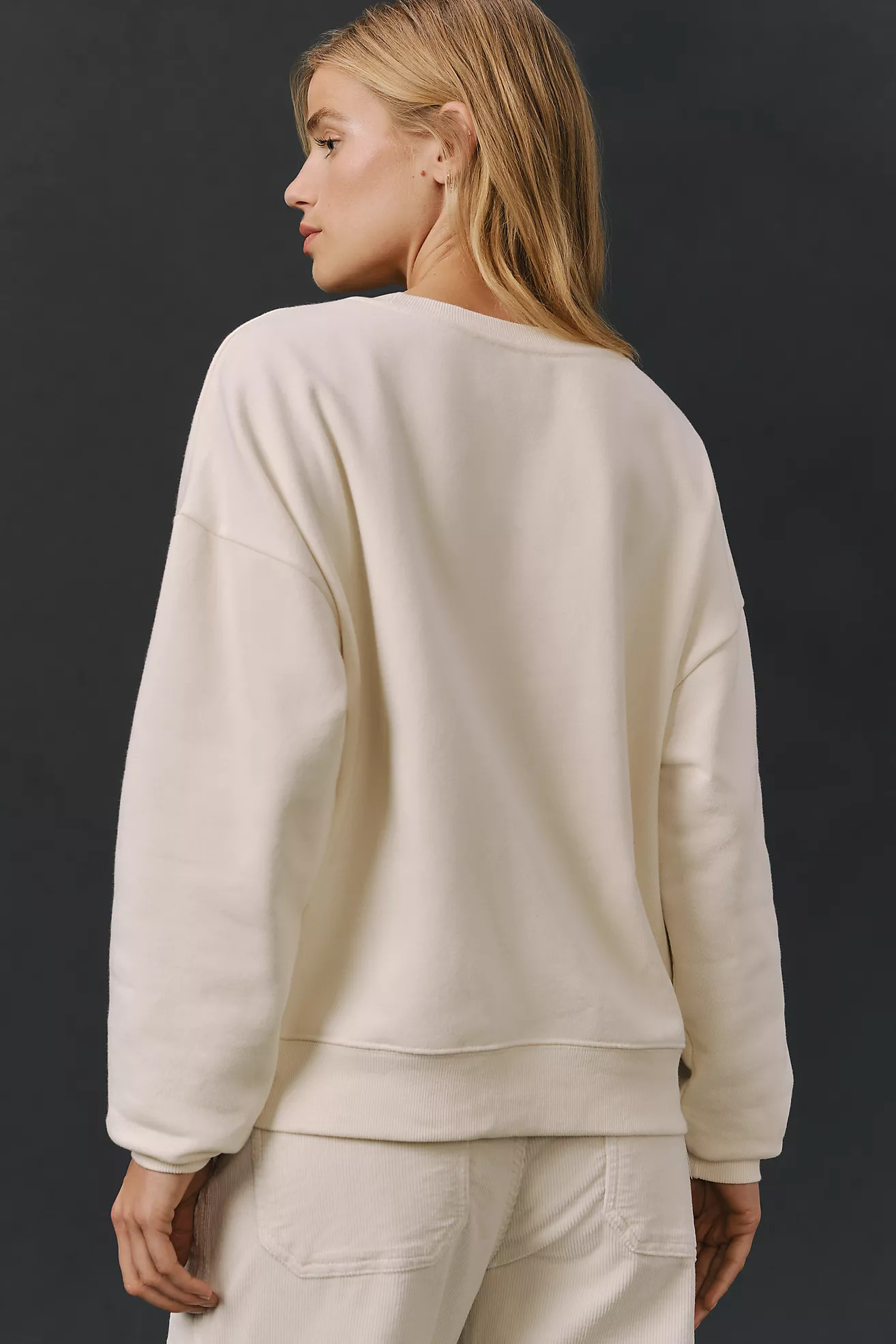 Jordan Nickson x Anthropologie Girl Dinner Graphic Sweatshirt | Anthropologie (US)