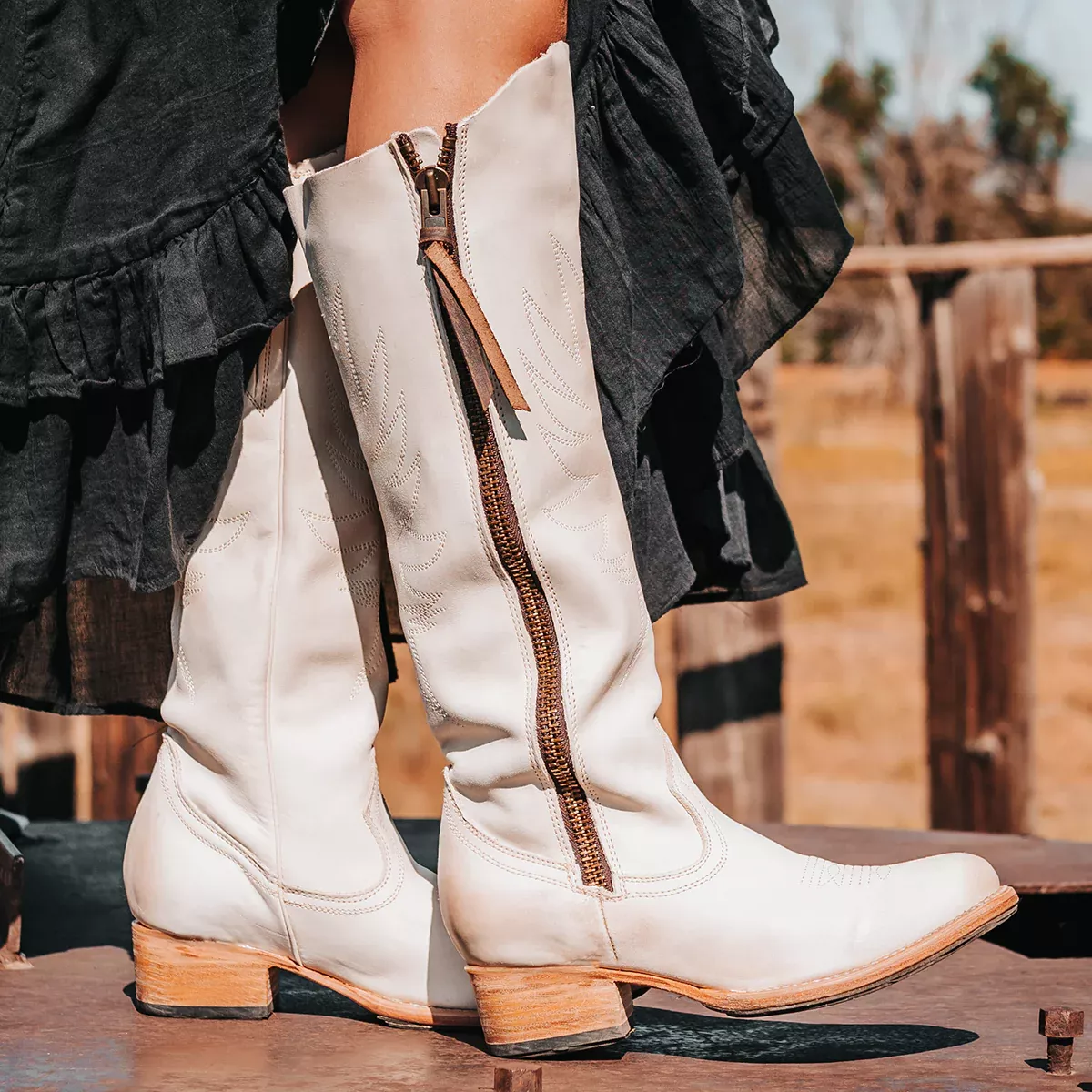 Freebird shop white booties