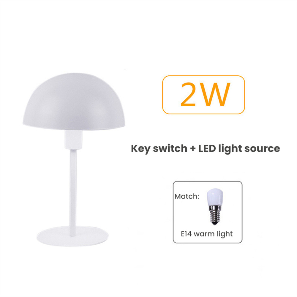 Vulaop Simple modern creative mushroom table lamp, European style living room bedroom study bedsi... | Walmart (US)