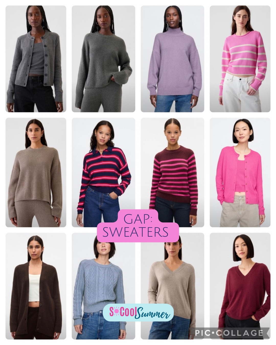 Sweaters 50-60% off at Gap for Black Friday!

#hocsummer #coolsummer #lightsummer #truesummer #softsummer #pastelsummer #darksummer #brownsummer #sweetpeasummer #summerpalette #summerfinds

#LTKCyberWeek #LTKHoliday #LTKSaleAlert