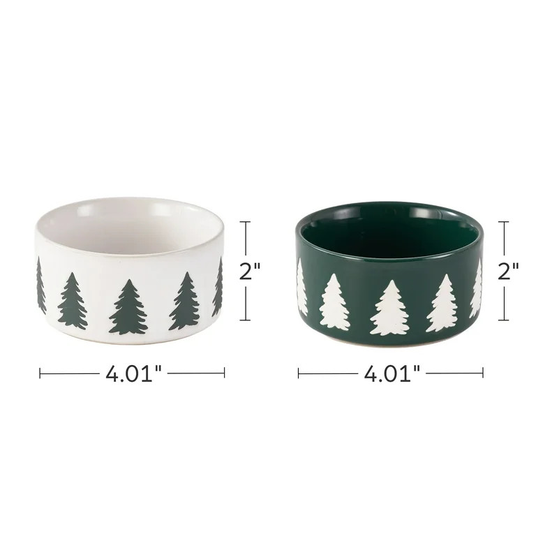 Holiday Time Tree Ramekins Set of 2 | Walmart (US)