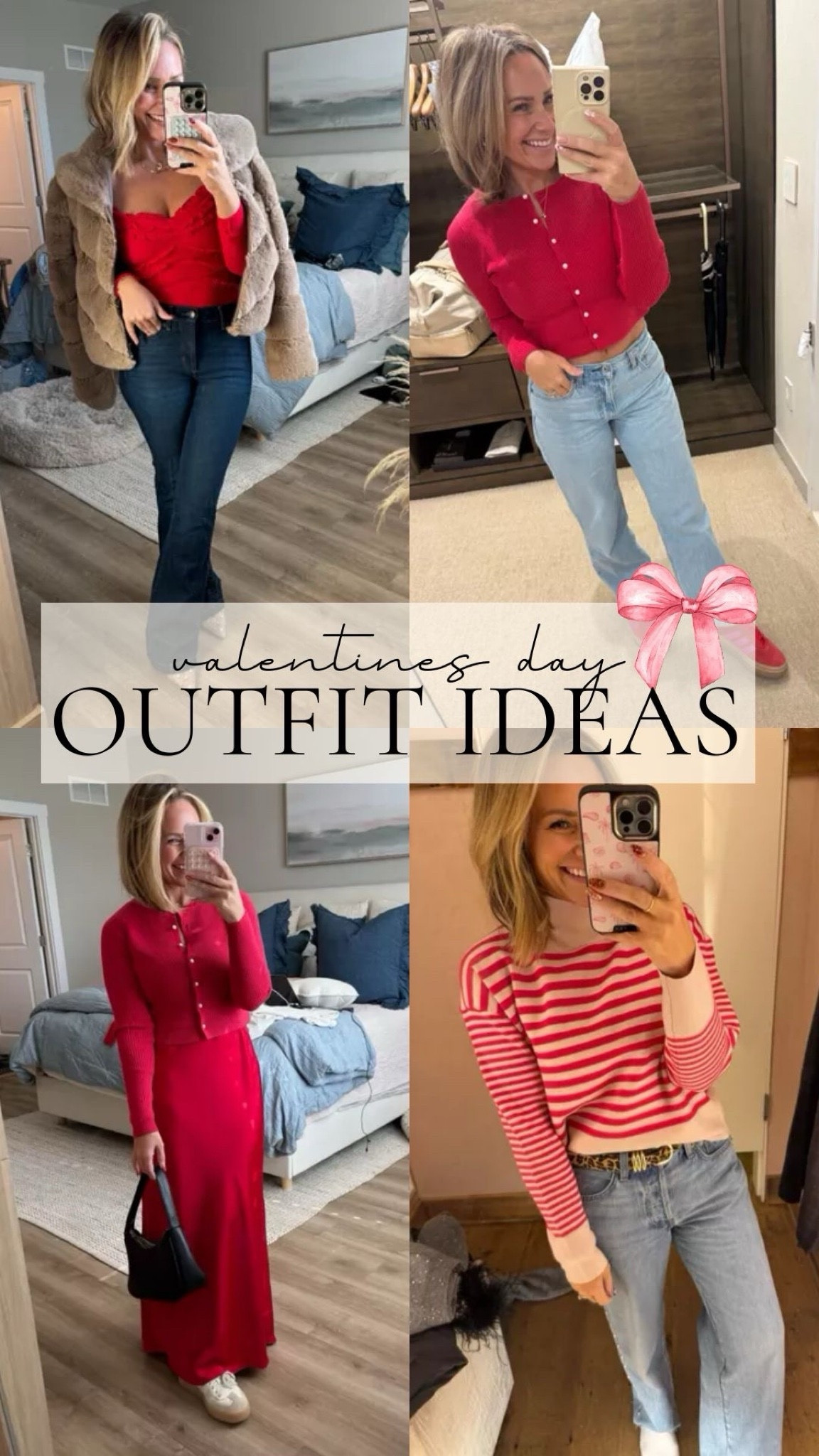 Valentine’s Day outfit ideas✨🥰💖

Valentine’s Day, Valentine’s Day outfit ideas, target cardigan, red cardigan, striped sweater, Anthro, Anthropologie sweater, jeans, old navy jeans, maxi skirt, petite fashion, Claire Tammaro



#LTKFindsUnder100 #LTKSeasonal #LTKStyleTip