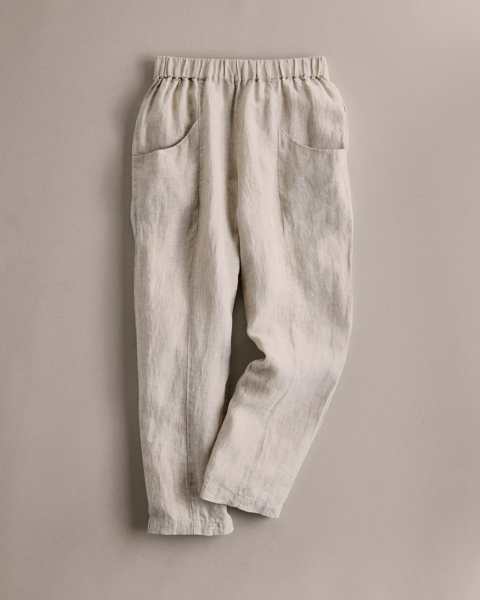 100% European Linen Tapered Ankle Pants | Quince