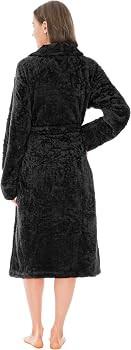 PAVILIA Premium Womens Plush Soft Robe Fluffy, Warm, Fleece Sherpa Shaggy Bathrobe | Amazon (US)