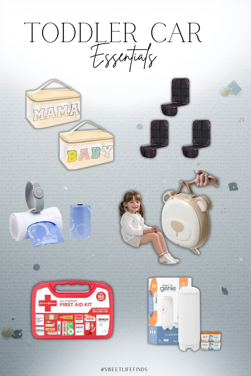 Grab these toddler car essentials before your next busy week because they make everyday mom life so much easier. This roundup is full of practical finds for messes, quick cleanups, and keeping the car a little more under control with little ones. Such good staples for errands, road trips, and all the in-between chaos. #ToddlerCarEssentials #MomLifeFinds #AmazonMustHaves #SweetLifeByKourtney 

 #LTKmomlife #LTKTravel #LTKKids