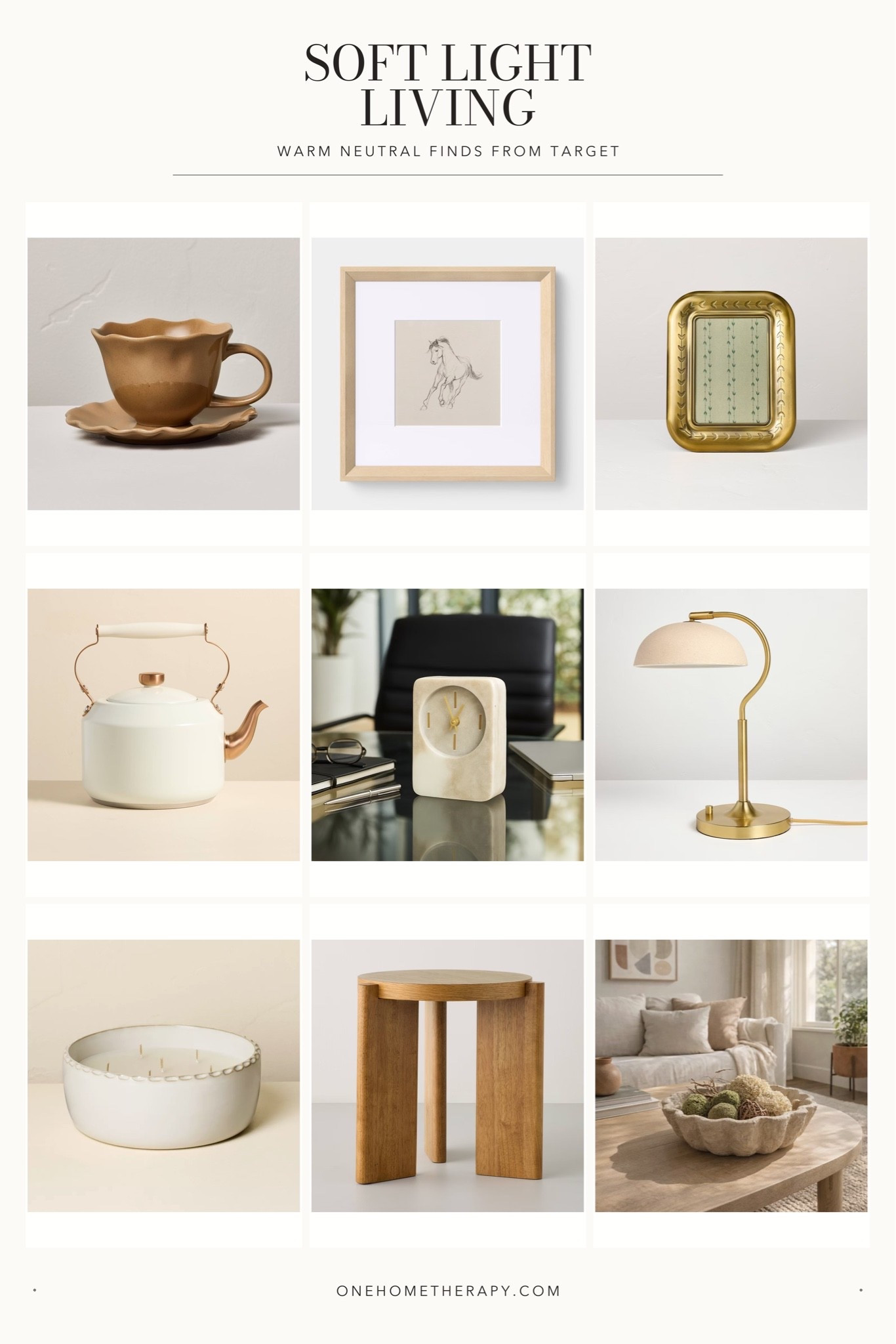 Soft light, warm wood, and a kettle cute enough to make mornings less offensive. ☕️ These are the Target finds that make a room look pulled together without requiring a design degree, or a second mortgage.
Tap every piece to shop before your cart gets ideas.
#TargetFinds #TargetHome #NeutralHome #CozyHome #WarmMinimalism #HomeInspo

#LTKHome #LTKSeasonal #LTKU
